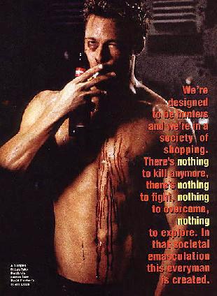 Brad Pitt Tyler Durden Workout And Diet